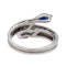 Bague 52 Bague Or blanc Saphir 58 Facettes 2307713CN