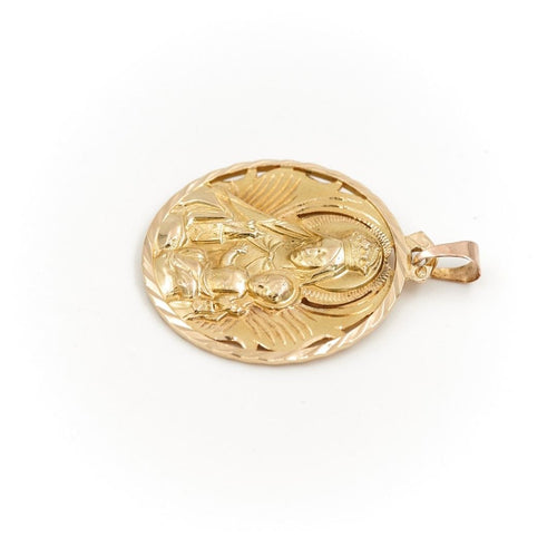 Pendentif Pendentif Médaille religieuse Or jaune 58 Facettes 1969301CN
