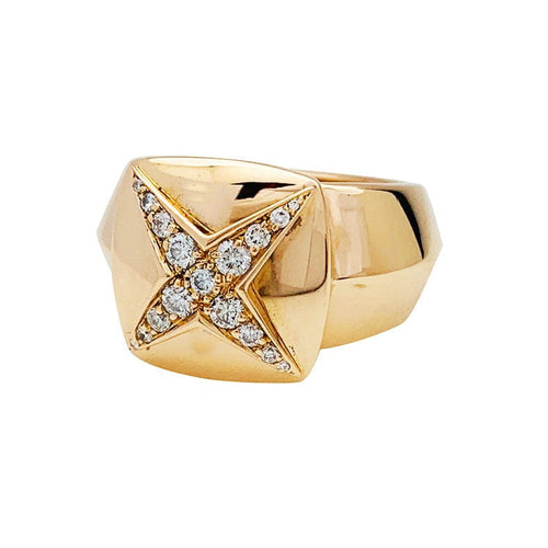 Bague 50 Bague Mauboussin, "Etoile Divine", en or jaune. 58 Facettes 30780