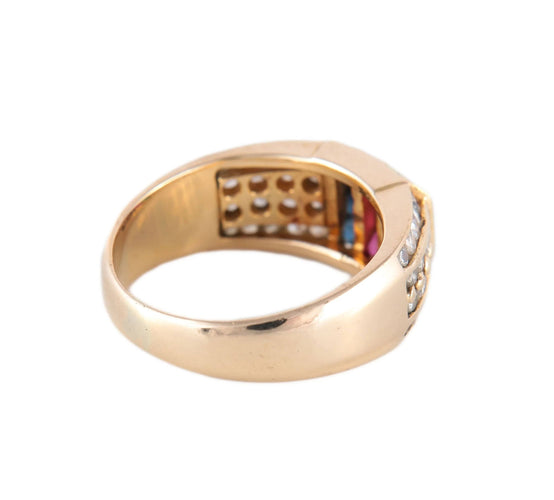 Bague BAGUE OR & PIERRES PRECIEUSES 58 Facettes BO/220085 NSS