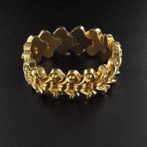 Bracelet Bracelet Or Tank 58 Facettes 11-123-4144156
