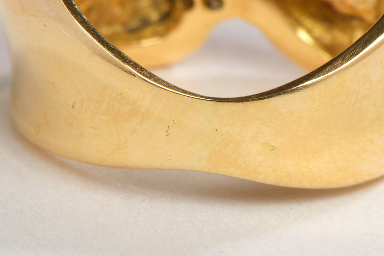 Bague 47 Bague Or jaune Rubis 58 Facettes 00375CN