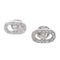 Boucles d'oreilles Boucles d'oreilles Puces Or blanc Diamant 58 Facettes 2708409CN