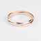 Bracelet Bracelet 3 ors de la maison Cartier collection Trinity 58 Facettes