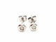 Boucles d'oreilles Boucles d'oreilles Or blanc Diamant 58 Facettes 579243RV