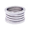 Bague 57 Bague Bulgari, "B.Zero1", or blanc, trés grand modèle. 58 Facettes 33415