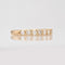 Bague 49 Demi alliance diamants or jaune 58 Facettes CV93