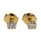 Boucles d'oreilles Boucles d'oreilles Puces Or jaune Diamant 58 Facettes 2822724CN