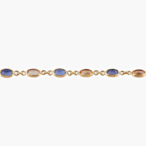 Bracelet Or Jaune / Topaze BRACELET "STONE" OR & PIERRES 58 Facettes BO/220015