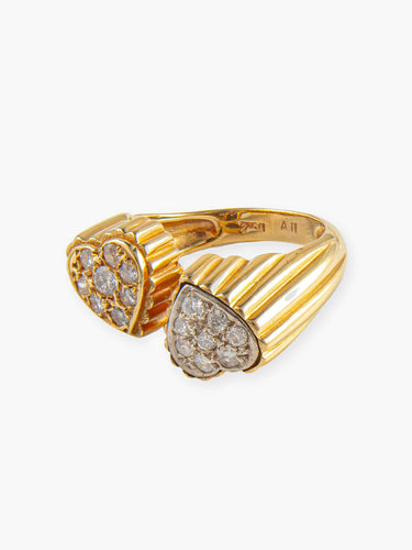Bague Bague Toi & Moi Diamants 58 Facettes