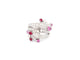 Bague 55 bague CHAUMET bee my love or blanc 18k diamant 1.1ct diamond 55 58 Facettes 250945