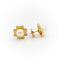 Boucles d'oreilles Boucles d'oreilles Puces Or jaune Perle 58 Facettes 1913098CN