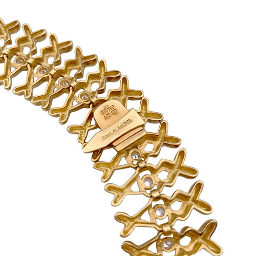 Collier Collier Lalaounis, or jaune, diamants. 58 Facettes 32236