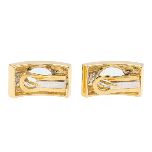 Boucles d'oreilles Balmain Boucles d'oreilles Or jaune Topaze 58 Facettes 2283963CN