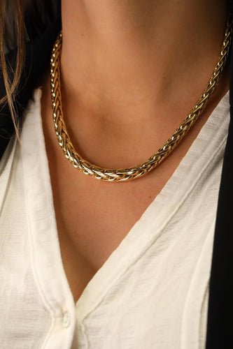 Collier Collier Maille palmier Or jaune 58 Facettes 1835784CN