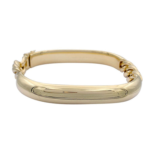 Bracelet Bracelet semi rigide or jaune. 58 Facettes 32154
