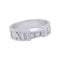 Bague 56 Bague Tiffany & Co., "Atlas", or blanc, diamants. 58 Facettes 32339