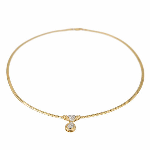 Collier Collier Maille anglaise Or jaune Diamant 58 Facettes 2797380CN