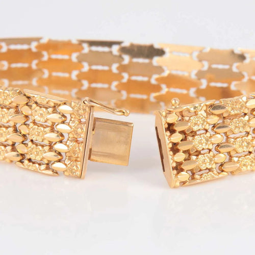 Bracelet Bracelet Manchette motif Fleur 58 Facettes 0