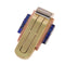 Clip Clip Vogue Vintage : Saphirs sertis en or tricolore 58 Facettes 24046-0110