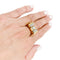 Bague 59 Bague Tank en or rose, platine et diamants. 58 Facettes 31518