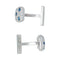 Boutons de manchette Boutons de manchette Cartier "Panthère" or blanc et diamants. 58 Facettes 31545