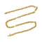 Collier Collier or jaune, maille marine. 58 Facettes 32025