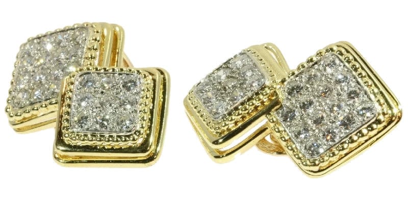 Boucles d'oreilles Boucheron - clips d'oreilles diamants 58 Facettes 16110-0082
