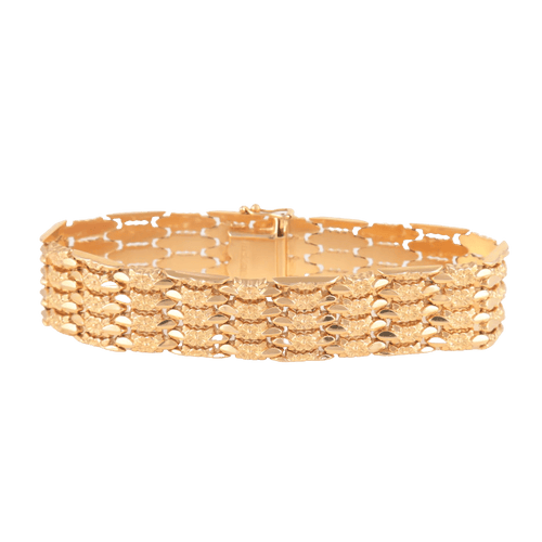 Bracelet Bracelet Manchette motif Fleur 58 Facettes 0