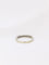 Bague Demi-Alliance or blanc diamants 0,3 ct 58 Facettes J75