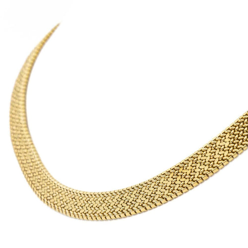 Collier Collier Maille polonaise Or jaune 58 Facettes 2228836CN