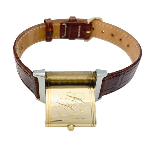 Montre Montre Jaeger-Lecoultre, "Reverso", en acier et or jaune. 58 Facettes 31097
