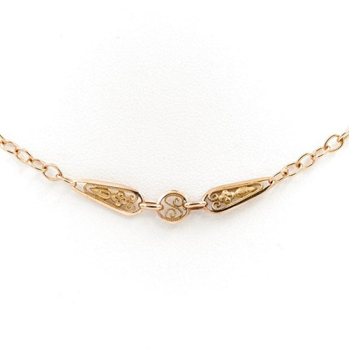 Collier Collier Maille filigrane Or jaune 58 Facettes 1833633CN