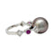 Bague 48 Bague Chaumet, "Clarisse", or blanc, perle de Tahiti. 58 Facettes 30824