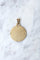 Pendentif Médaille Chrétienne Art Déco or jaune 58 Facettes