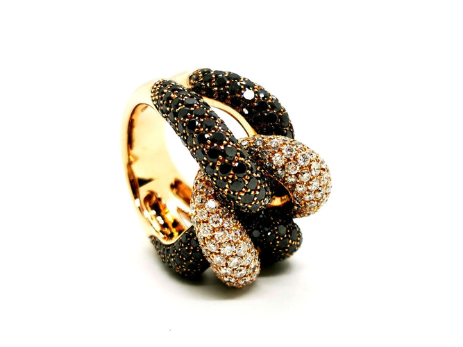 Bague 54 Bague Cocktail Or jaune Diamant 58 Facettes 1186444CN