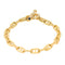 Bracelet Caplain Saint André Bracelet Maille marine Or jaune Saphir 58 Facettes 2826747CN
