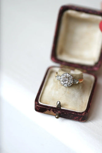 Bague 55.5 Bague de fiançailles marguerite diamants 58 Facettes