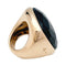 Bague 54 Bague Pomellato en or rose modèle "Victoria", jais. 58 Facettes 32341