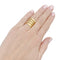 Bague 50 Bague H.Stern, "Oscar Niemeyer", or jaune mat. 58 Facettes 33587