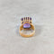 Bague Bague en or jaune et Améthyste 58 Facettes 18690