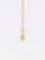 Pendentif Pendentif solitaire vintage or jaune et péridot ovale 58 Facettes 929