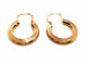 Boucles d'oreilles Boucles d'oreilles Créoles Or rose 58 Facettes 1649067CN