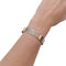 Bracelet Bracelet Cartier or jaune et acier. 58 Facettes 32095