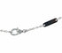 Collier VAN CLEEF & ARPELS. Collier Pendentif Lotus or blanc et diamants 58 Facettes