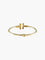 Bracelet Or Jaune BRACELET JONC "T" OR 58 Facettes BO/220032