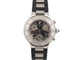 Montre montre CARTIER 21 chronoscaph 2424 quartz 38 mm chronographe acier 58 Facettes 252573