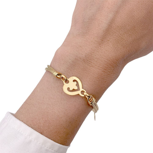 Bracelet Bracelet O.J. Perrin "Légende" en or jaune. 58 Facettes 32897