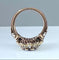 Bague 51 Bague saphir non chauffé  diamants Epoque 19ème siècle. 58 Facettes AB271