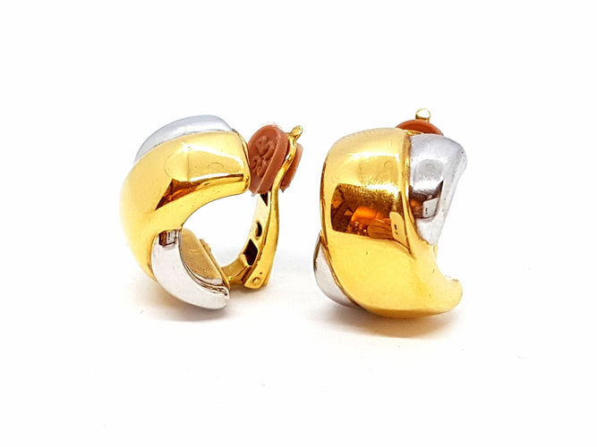 Boucles d'oreilles Boucles d'oreilles Clips Or jaune 58 Facettes 06383CD